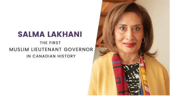 salma lakhani first muslim governor in canada