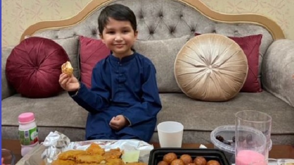 dubai cancer boy First ramadan