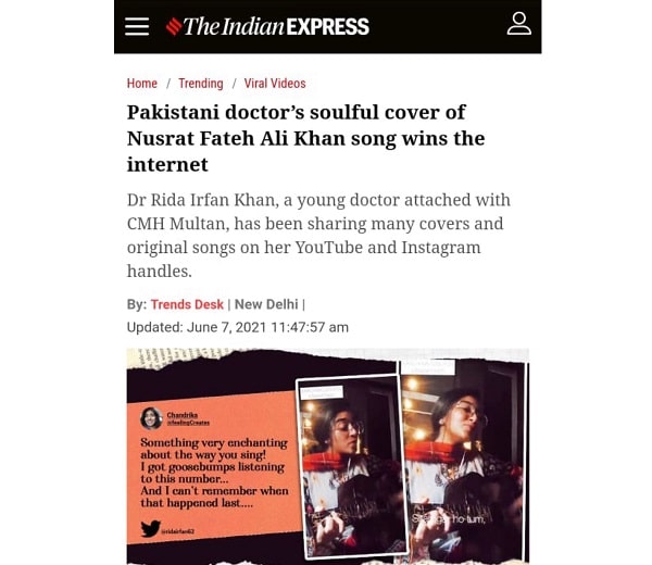 pakistani girl dr rida khan