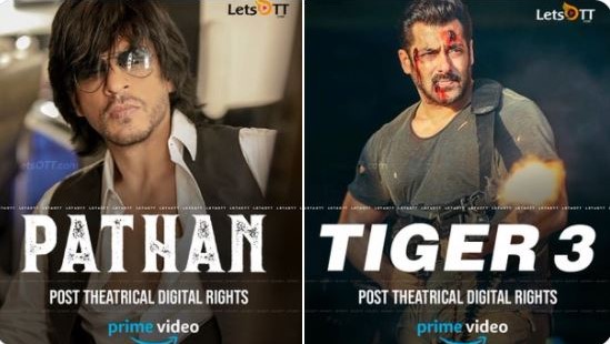 shahrukh khan salman khan films pathan and tiger 3