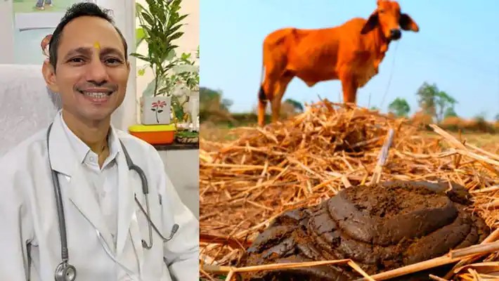 mbbs doctor manoj mittal eats cow dung