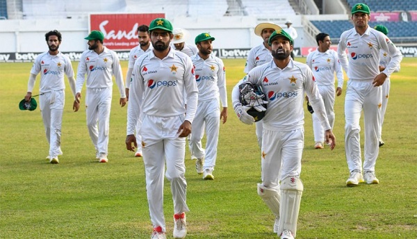 cricket ban vs pakistan 2021 test babar azam